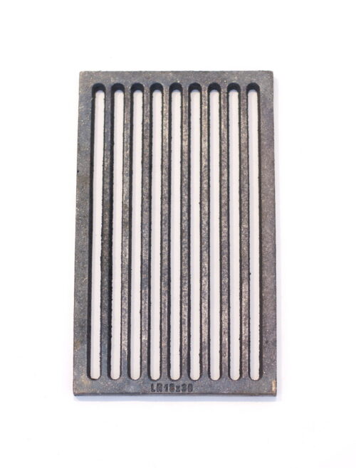 Hochwertiger 18 x 30 cm Gussrost Ofenrost Kaminrost Ascherost Feuerrost Rost