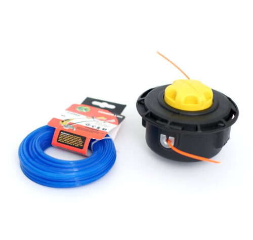 Easy Load Fadenkopf Mähkopf Motorsense Freischneider + 15m Mähfaden 2,65mm
