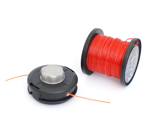 Fadenkopf Easy Load Mähkopf Motorsense Freischneider+100m Mähfaden 2,4mm S