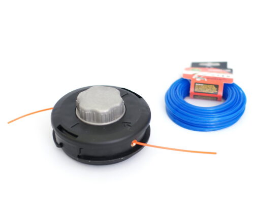 Fadenkopf Easy Load Mähkopf Motorsense Freischneider + 15m Mähfaden 2,65mm