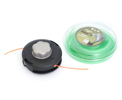 Fadenkopf Easy Load Mähkopf Motorsense Freischneider+50m Mähfaden 2,4mm 4K