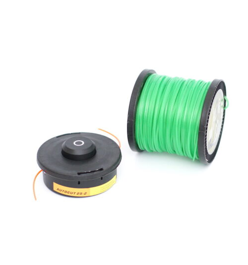Fadenkopf Mähkopf AutoCut Motorsense Freischneider+100m Mähfaden 2,4mm 4K