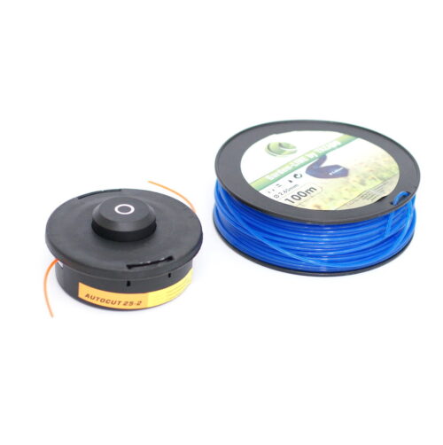 Fadenkopf Mähkopf AutoCut Motorsense Freischneider + 100m Mähfaden 2,65mm