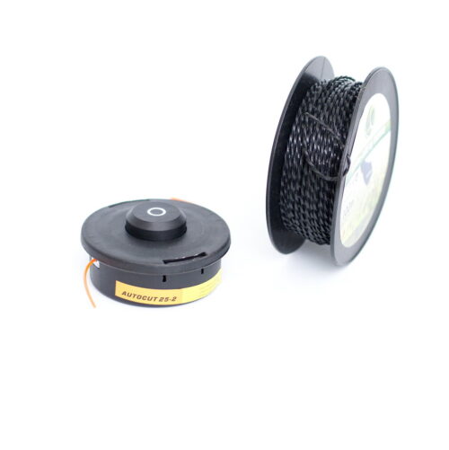 Fadenkopf Mähkopf AutoCut Motorsense Freischneider+100m Mähfaden 2,4mm T