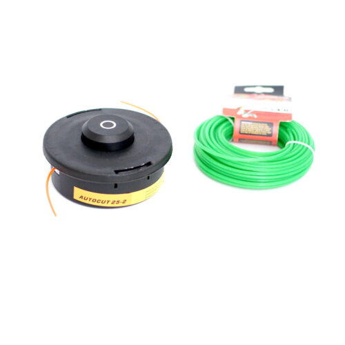Fadenkopf Mähkopf AutoCut Motorsense Freischneider + 15m Mähfaden 3mm