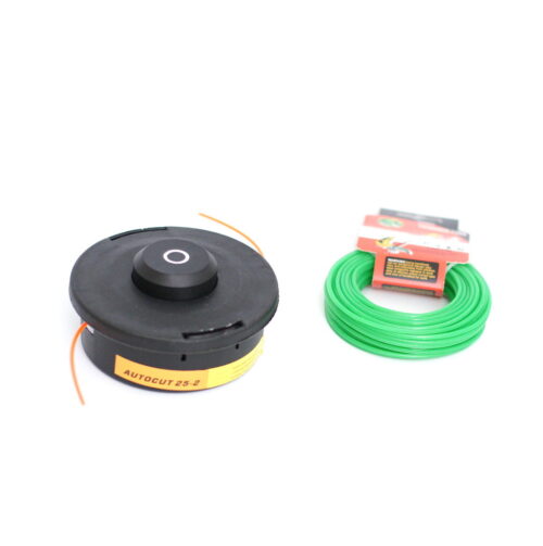 Fadenkopf Mähkopf AutoCut Motorsense Freischneider + 15m Mähfaden 2,4mm