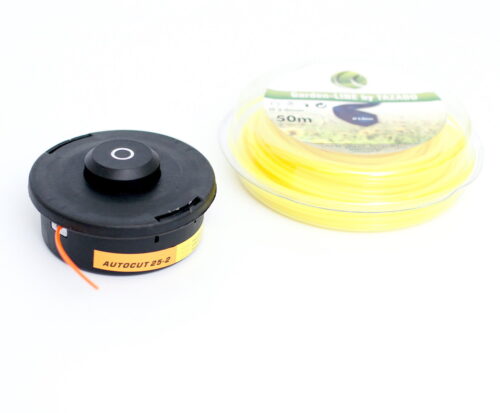 Fadenkopf Mähkopf AutoCut Motorsense Freischneider + 50m Mähfaden 3mm
