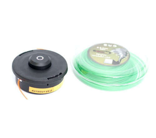 Fadenkopf Mähkopf AutoCut Motorsense Freischneider+50m Mähfaden 2,4mm 4K