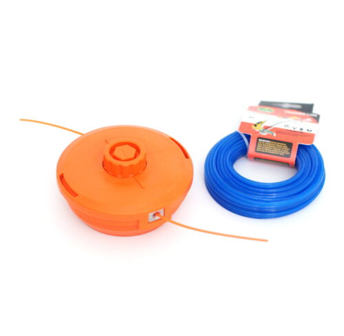 Fadenkopf Mähkopf Easy Load Motorsense Freischneider + 15m Mähfaden 2,65mm