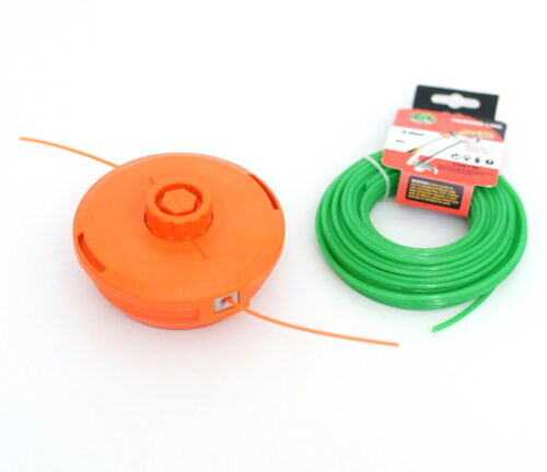 Fadenkopf Mähkopf Easy Load Motorsense Freischneider + 15m Mähfaden 3mm