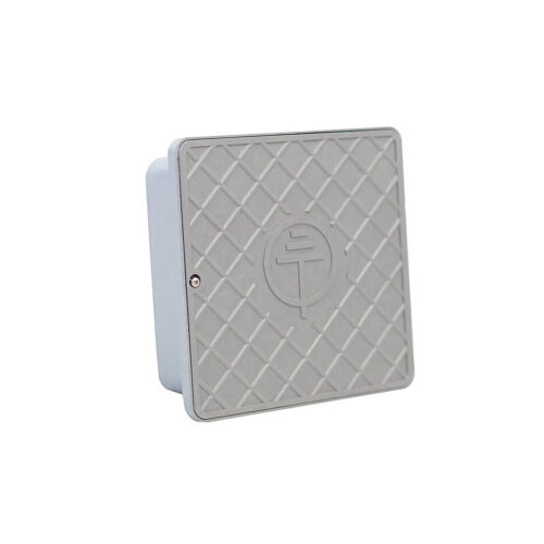 Wand Kontrolldose Kontrollbox Abzweigdose grau Blitzschutz Erdung 15x15x5,5 cm