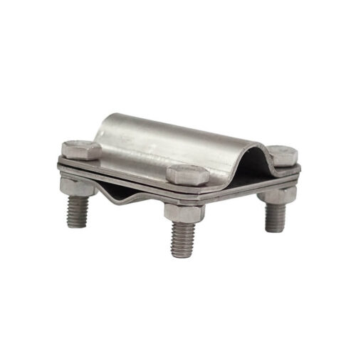 Tiefenerder Staberder Kreuzverbinder L65 für Erder Ø20mm und Rd 8-10mm Edelstahl