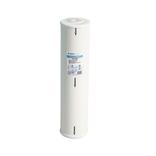 USTM 20" Aktivkohle Granulat Filter Wasserfilter Osmose Kalk Chlor 5 µm