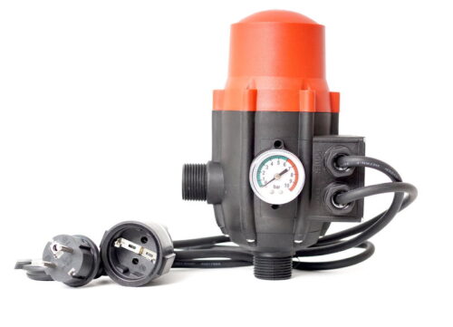 Pumpensteuerung Druckschalter PS-01B rot für Pumpe Gartenpumpe Hauswasserwerk