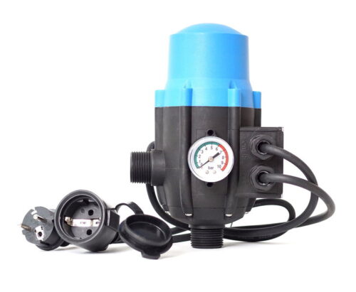 Pumpensteuerung Druckschalter PS-01B blau für Pumpe Gartenpumpe Hauswasserwerk