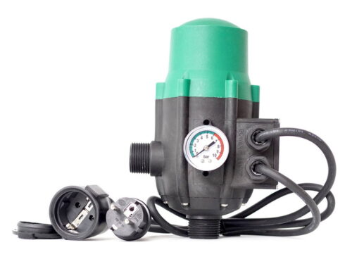 Pumpensteuerung Druckschalter PS-01B grün für Pumpe Gartenpumpe Hauswasserwerk