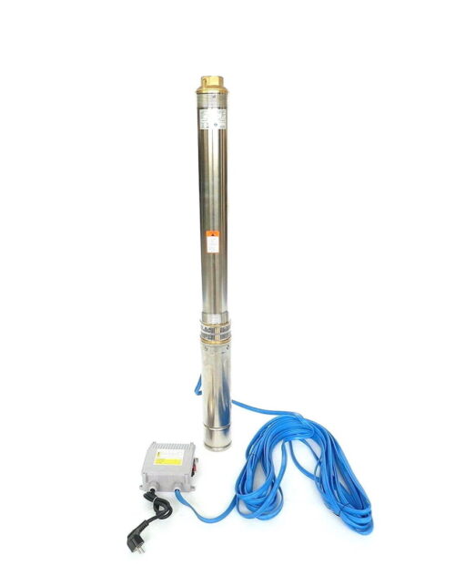 Tiefbrunnenpumpe Brunnenpumpe 4" 99mm sandresistent 1,1kW 5640l/h 10,3 bar