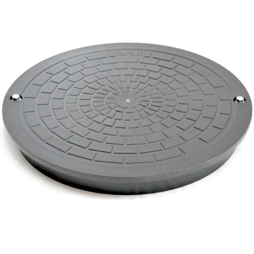 DN315 Kunststoff Schachtabdeckung Kanaldeckel Schachtdeckel f. KG Rohr rund A15