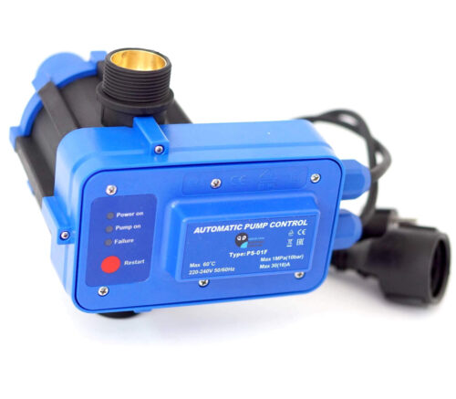 Pumpensteuerung PS-01F für Pumpe Gartenpumpe Hauswasserwerk bis 2,2kW - 30A