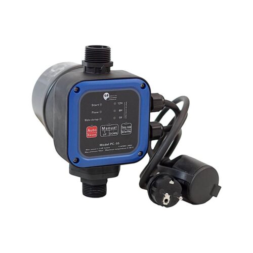 Pumpensteuerung PC55 - Elektronischer Druckschalter + Tockenlaufschutz 2,2kW/10A