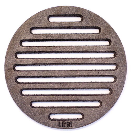 Premiumqualität Ø 18cm Rundrost Gussrost Ofenrost Kaminrost Ascherost Feuerrost