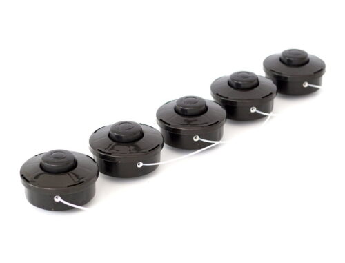 Sparset 5x Fadenkopf Fadenspule Doppelfadenkopf Mähkopf Motorsense schwarz