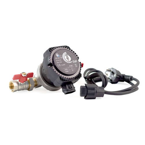 Zirkulationspumpe RS12/1,2EM Umwälzpumpe Trinkwasserpumpe Brauchwasserpumpe 1/2" + Zub.