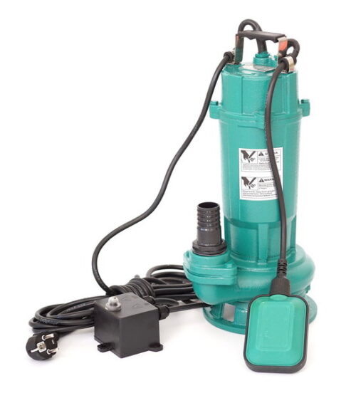370W Fäkalienpumpe Schmutzwasserpumpe Tauchpumpe FURIATKA Cutter 6600 L/h
