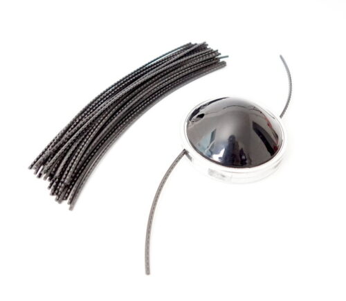 GARDENJET Alu Fadenkopf Mähkopf Fadenspule Motorsense + 30x Faden 3mm