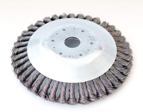 Unkrautbürste 25,4x200mm Wildkrautbürste Fugenbürste Motorsense Freischneider