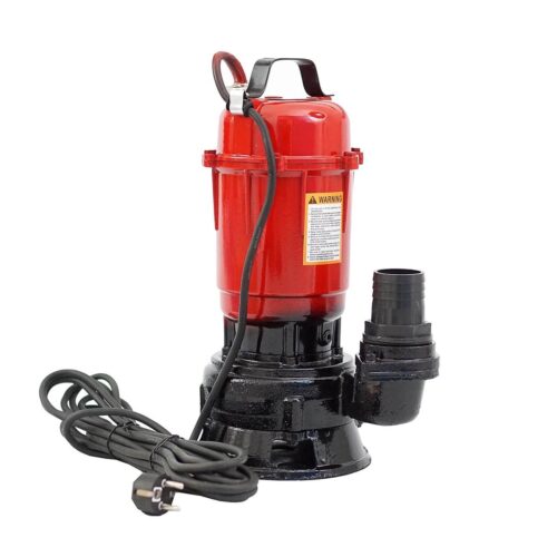 550W Tauchpumpe Abwasserpumpe Schmutzwasserpumpe HUNTER Partikel bis 30mm 18000L/h