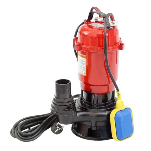 550W Tauchpumpe Abwasserpumpe Schmutzwasserpumpe HUNTER 18000L/h mit Schwimmer