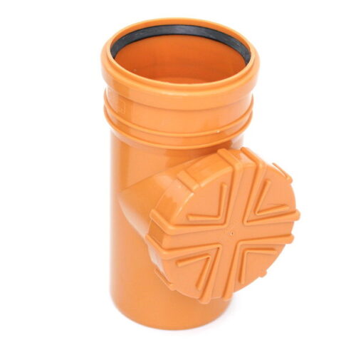 Regenrohrfilter ORANGE Fallrohrfilter Regenrinne Laubfang KG/HT Rohr DN100 Ø110