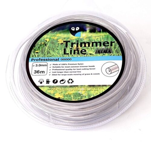 36m Mähfaden Ersatzfaden STEEL Duo Power Line 3mm Trimmerfaden Motorsense