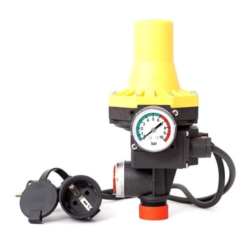 Pumpensteuerung Druckschalter SK PC-12 gelb für Pumpe Gartenpumpe Hauswasserwerk