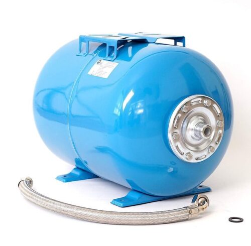 50L Druckkessel Druckbehälter Membrankessel Hauswasserwerk Pumpe +Panzerschlauch