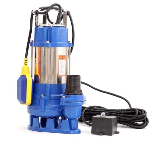 550W Fäkalienpumpe Schmutzwasserpumpe Tauchpumpe mit Schneidwerk 12000 L/h