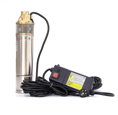 4SKM100 Tiefbrunnenpumpe Brunnenpumpe 4 Zoll 0,75 kW 2900 L/h 5,5bar Schaltbox