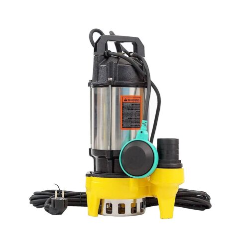 550W Tauchpumpe Abwasserpumpe Schmutzwasserpumpe WQF550 Partikel bis 35mm 19200L/h