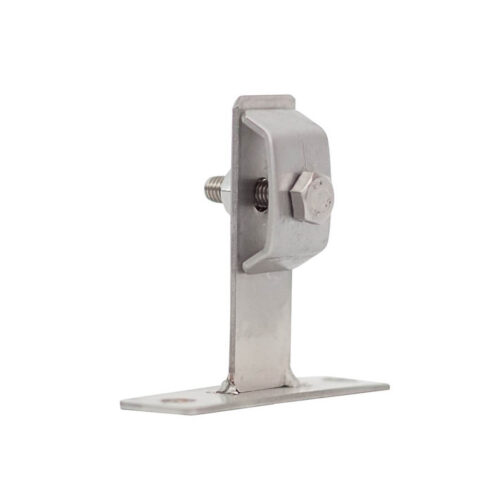 Dach Wand Leitungshalter L-60 Edelstahl für 8-10 mm Runddraht für Blitzschutz