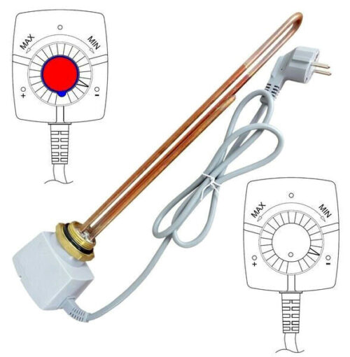 2kW 230V - 5/4" Heizstab Elektroheizstab Heizpatrone Boiler Warmwasserspeicher