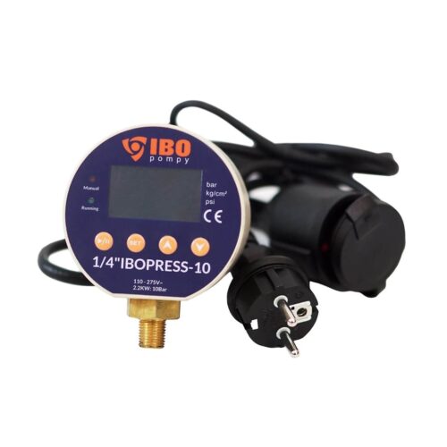 Pumpensteuerung IBOPRESS 10 - Elektronischer Druckschalter + Trockenlaufschutz