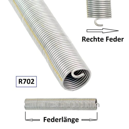 1 Stück Torsionsfeder Torfeder R702 / R21 für Hörmann Garagentor Garagentorfeder