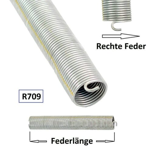 1 Stück Torsionsfeder Torfeder R709 / R28 für Hörmann Garagentor Garagentorfeder
