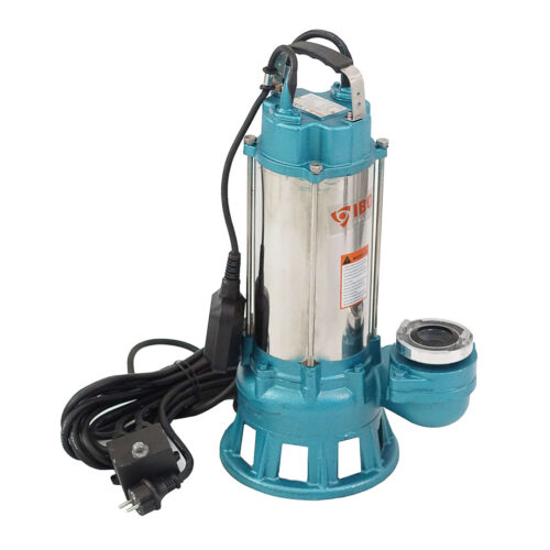 2200W Fäkalienpumpe Schmutzwasserpumpe Tauchpumpe mit Schneidwerk 30000 L/h + Storzkupplung