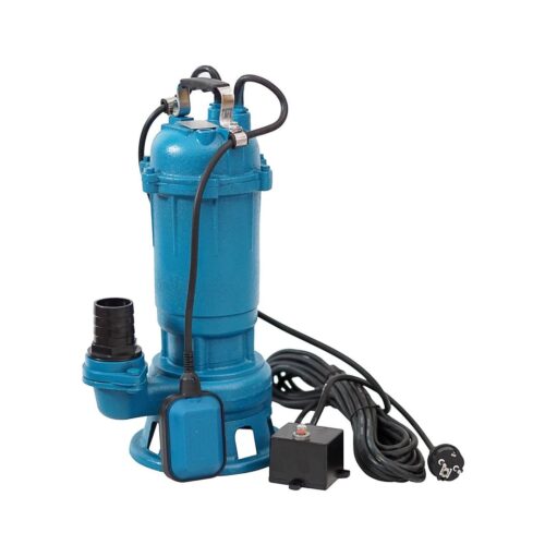 1100W WEISBACH CTR Fäkalienpumpe Schmutzwasserpumpe Tauchpumpe Cutter 21000L/h