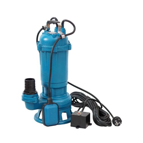 1500W WEISBACH CTR Fäkalienpumpe Schmutzwasserpumpe Tauchpumpe Cutter 24000L/h