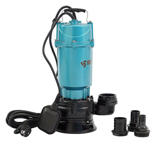 1500W Tauchpumpe Abwasserpumpe Schmutzwasserpumpe MAGNUM Partikel bis 40mm 30000L/h