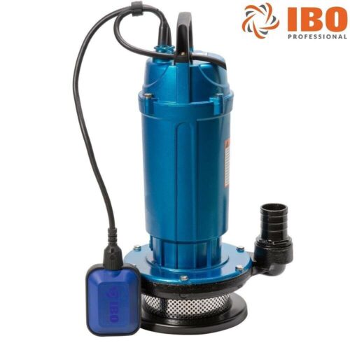 WQX750 Hochdruck Zisternenpumpe Tauchpumpe Wasserpumpe 3,5bar 9000L/h 0,75kW