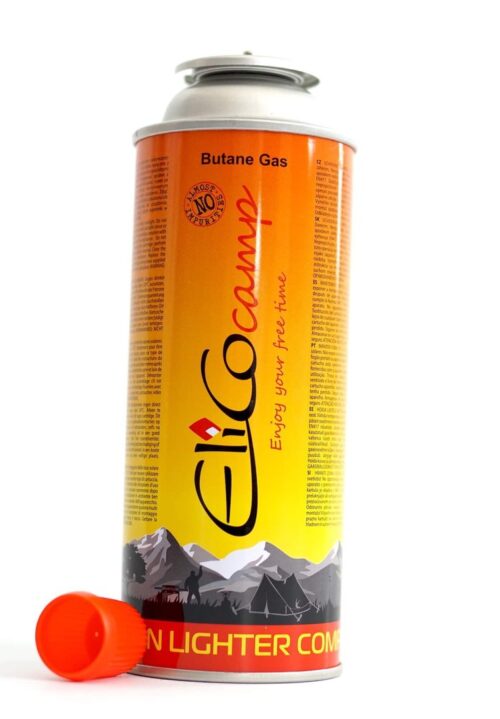 1x 220g ELICO Gaskartusche f. Camping Gaskocher Gasheizung Gasbrenner Butan Gas